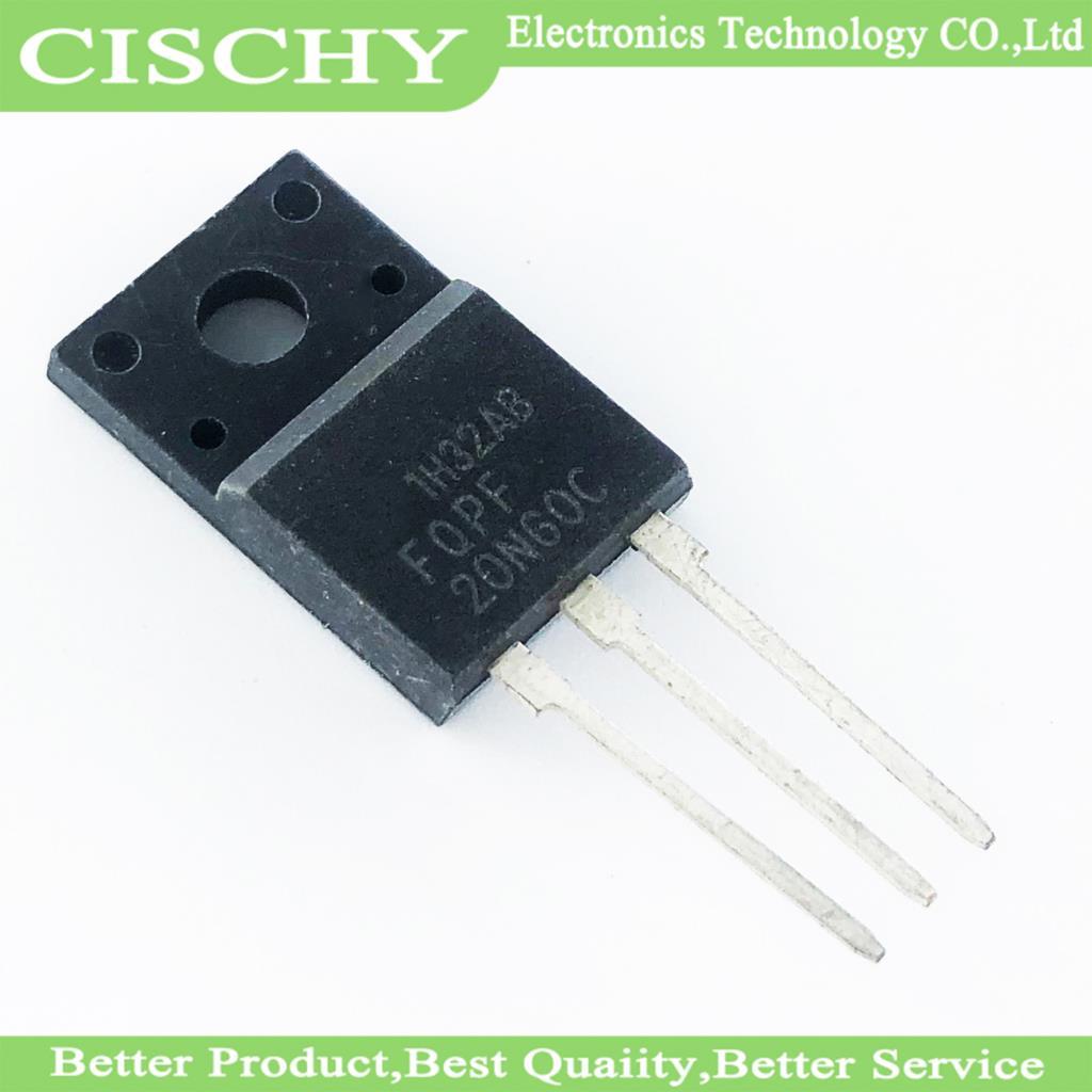 10 ชิ้น FQPF20N60 TO220 20N60 20N60C FQPF2060C FQPF20N60C TO-220