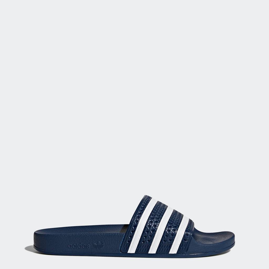 adidas ว่ายน้ำ & ไลฟ์สไตล์ รองเท้าแตะ ADILETTE Unisex สีน้ำเงิน 288022