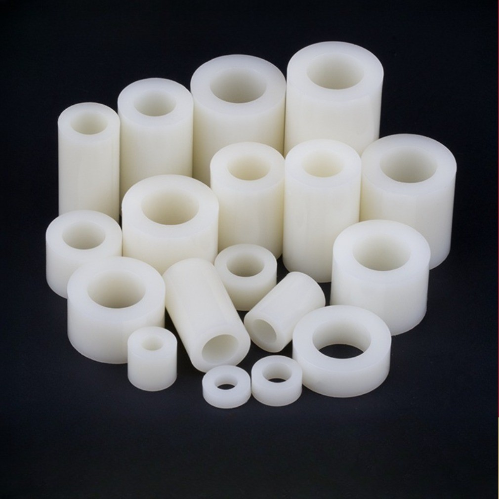 (-LJX)คอลัมน์แยก ABS สีขาว, คอลัมน์แยกฉนวน, คอลัมน์แผ่นพลาสติก 3mm4mm ผ่านคอลัมน์ปลอกไนลอน