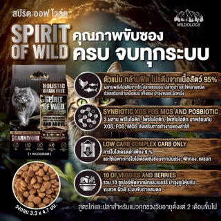 Petheria อาหารแมวเพ็ทเทอเรีย ขนาด 1.5kg ลูกแมว แมวโต Gluten-free ไม่เติมเกลือ