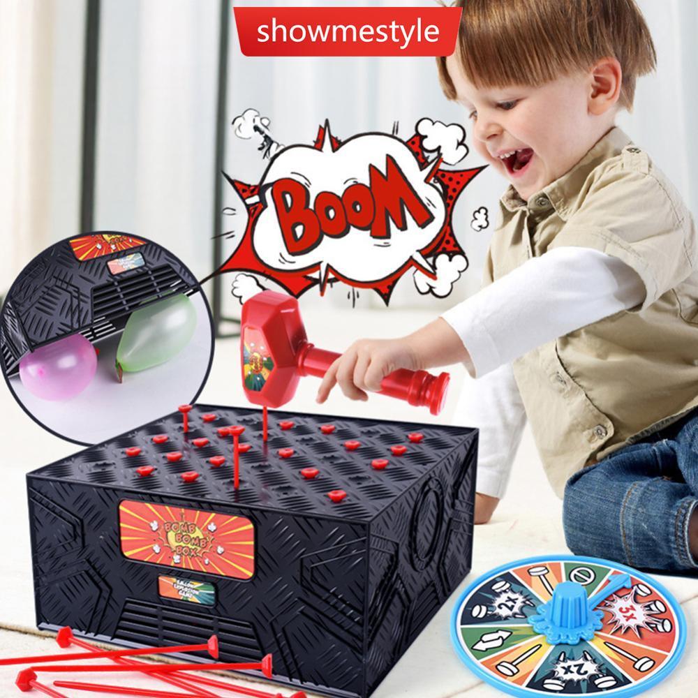 SMS บอลลูน Bursting เกมโต๊ะของเล่นการศึกษา Interactive เกมแม่ลูก Bonding Party Family Group อายุทั้ง