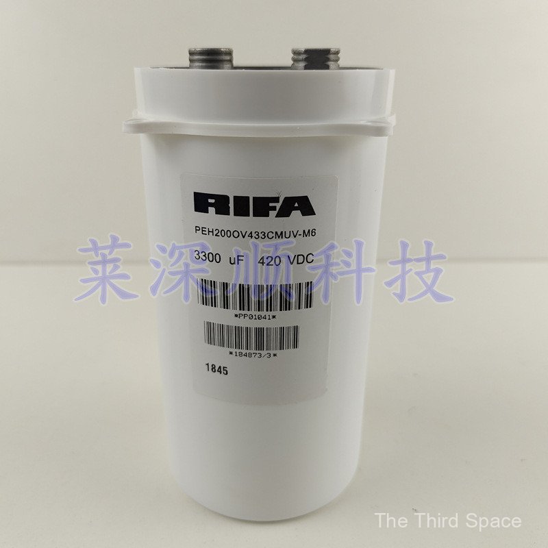 ยี่ห้อใหม่ RIFA PEH200OV433CMUV-M6 Vector 3300UF420V ตัวเก็บประจุอลูมิเนียมอิเล็กโทรลีติค