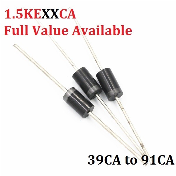 20PC 1.5KE39CA 1.5KE43CA 1.5KE47CA 1.5KE51CA 1.5KE91CA 1.5KE56CA 1.5KE62CA 1.5KE82CA 43/47/51CA/562C