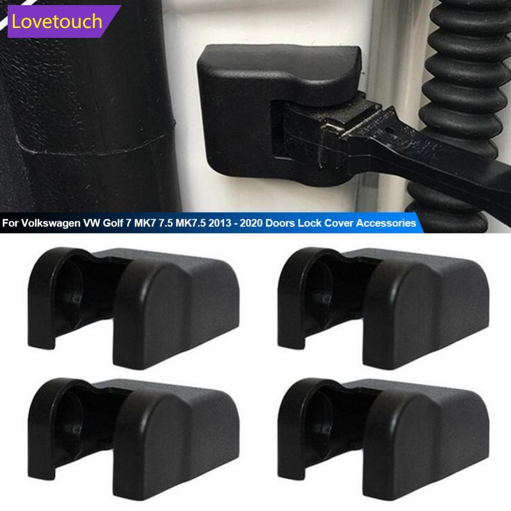 LOVETOUCH 4 ชิ้น/เซ็ต ABS รถประตูสําหรับ Volkswagen VW Golf 7 MK7 7.5 MK7.5 2013 - 2020 ประตูล็อคอุป