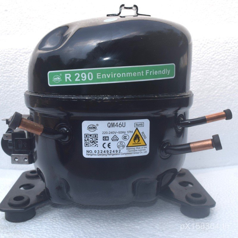 ตู้เย็น QM46uQM50UQM70uQM80UAK618AK688u คอมเพรสเซอร์ Wansheng R290 ตู้แช่แข็ง IGJG