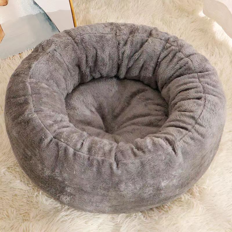 All-Season Pet Bed Mat Cat Bed Winter Warm Bed Dog Bed Round Bed Indoor Cat Bed Dog House Washable