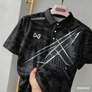 เสื้อโปโลแขนสั้นสีดำ ออกแบบอย่างมีสไตล์ เหมาะสมสวมใส่นอกบ้าน…