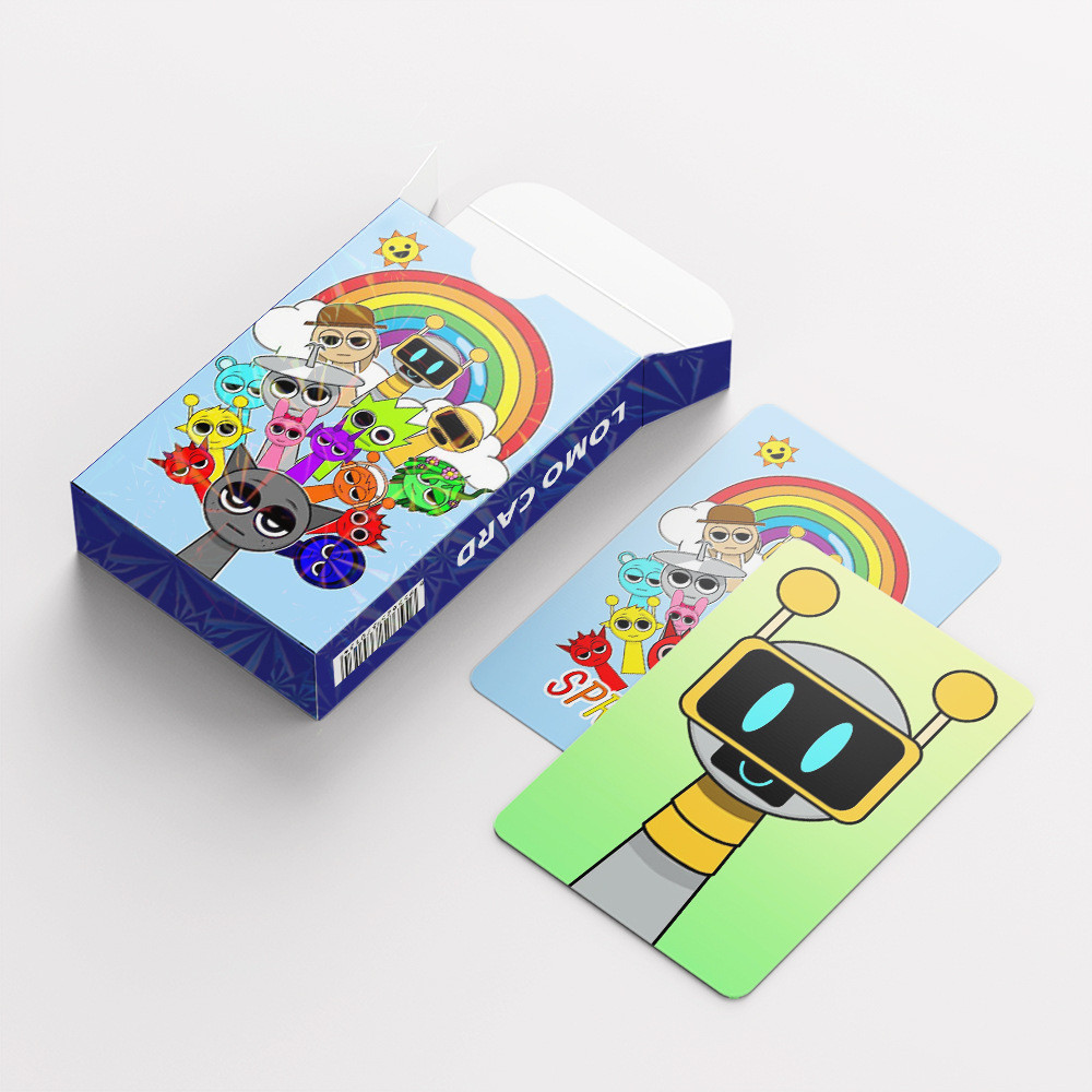 30-96 ชิ้น Manhwa Manga Sprunki Plus GACHIAKUTA ALIEN STAGE Lomo Cards Love And Deep Space Photocard