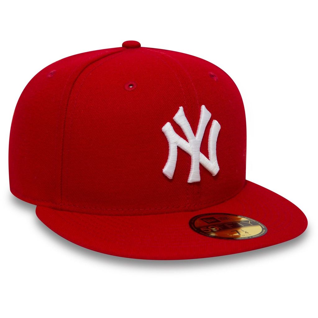 หมวกเบสบอล New York Yankees New Era 59Fifty MLB Scarlet