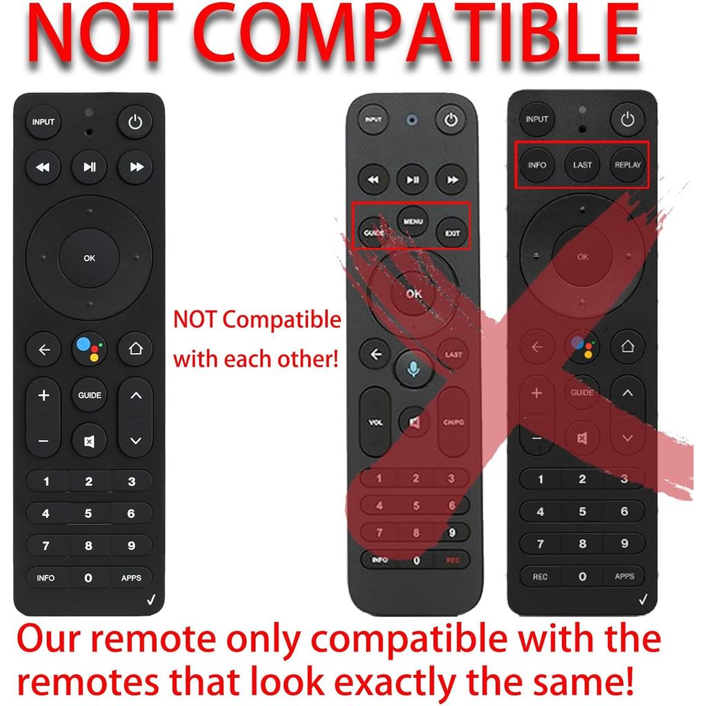 ASK-STI6220 Voice Remote Control Compatible with Verizon Stream TV, JKZTJOF Remote Fit for Verizon S