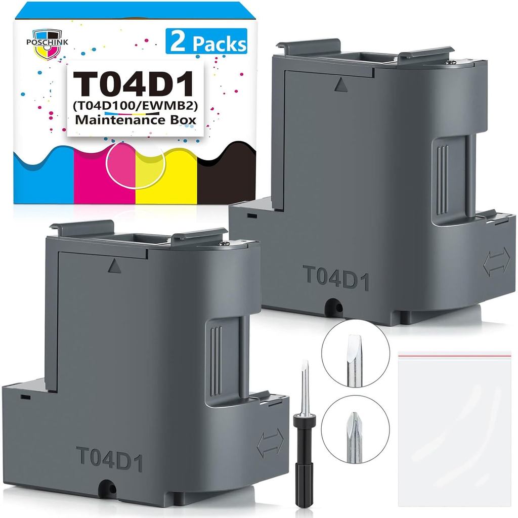 T04D1 T04D100 Ink Maintenance Box สําหรับ ET-15000 ET-3750 ET-3760 WF-2860 ET-4760 ET-3850 ET-4850 X