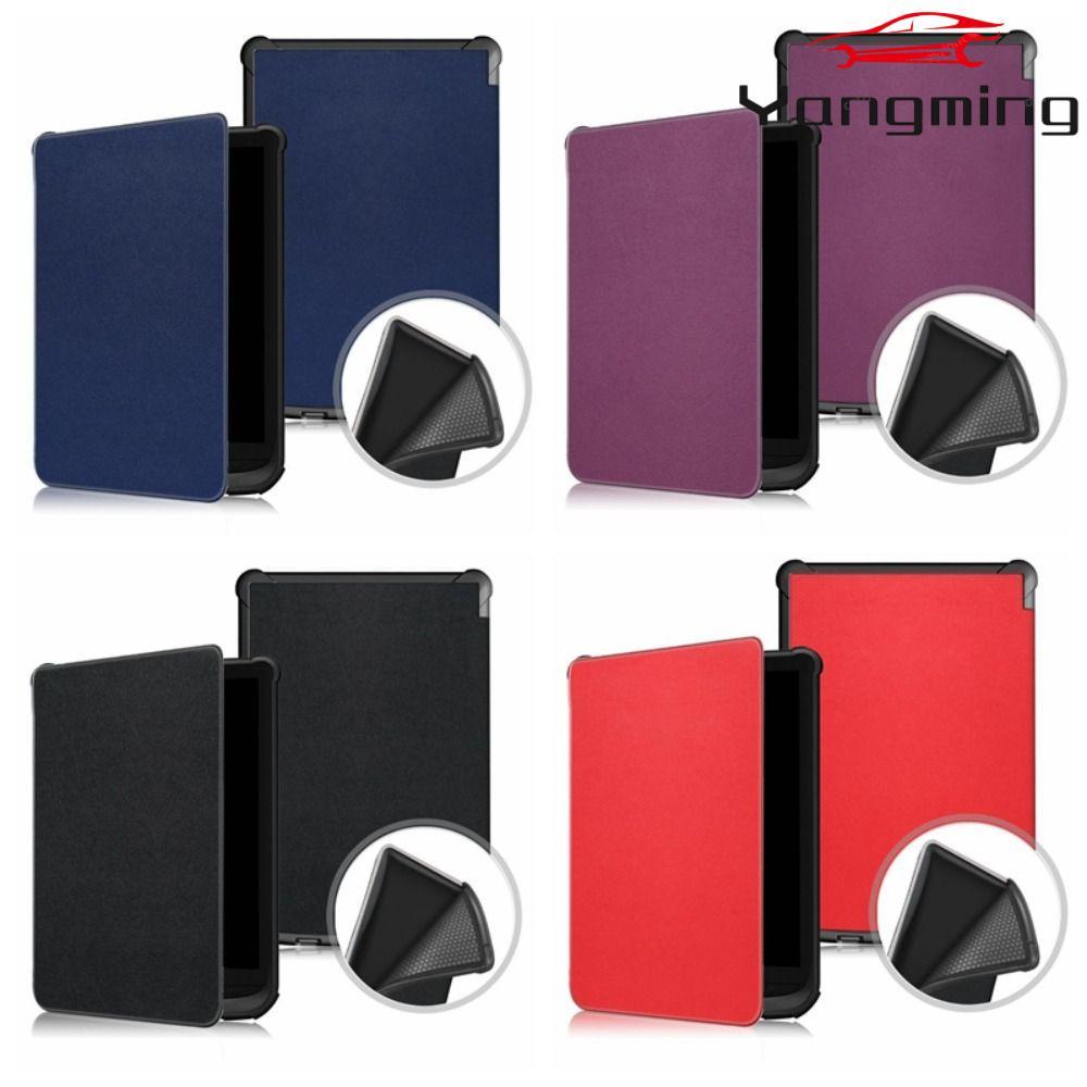 YANGMING เกราะป้องกัน, Auto Sleep/Wake กันกระแทก E-Reader, สี Simple Slim Folio Cover สําหรับ Pocket