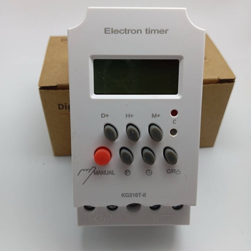Timer Switch 24VDC 25A KG316T-ll เครื่องตั้งเวลา เปิด-ปิด อุปกรณ์ไฟฟ้า อัตโนมัติ Digital time Switch