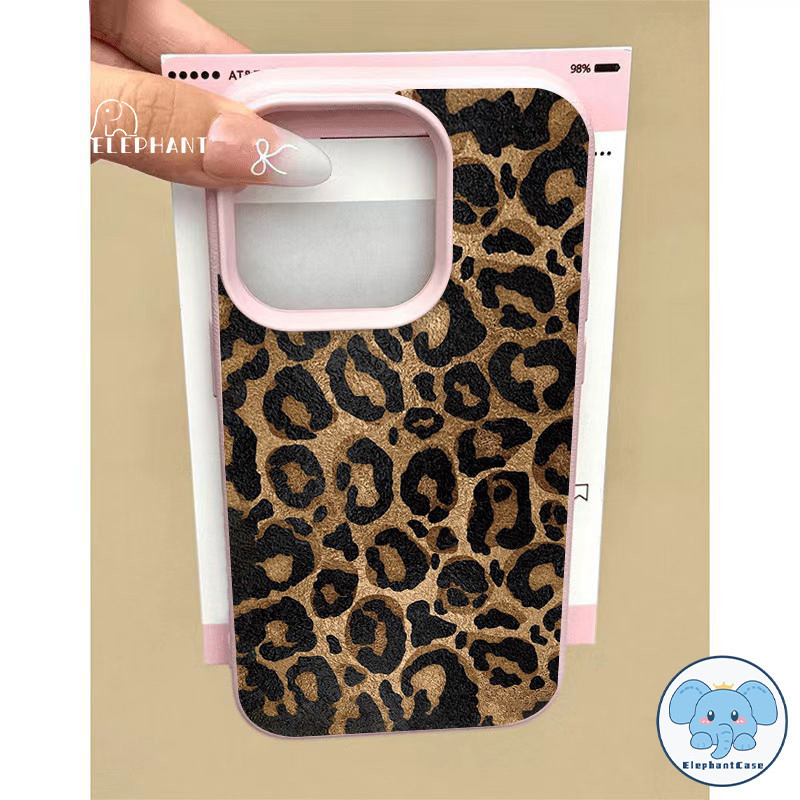 สำหรับ IPhone 17 Air 15 11 16 12 13 14 Pro Max XR X XS Max 7 16 8 15 Plus เคสหนัง TPU นุ่มลายเสือดาวสุดฮอตสุดสร้างสรรค์ - รูปที่ 4