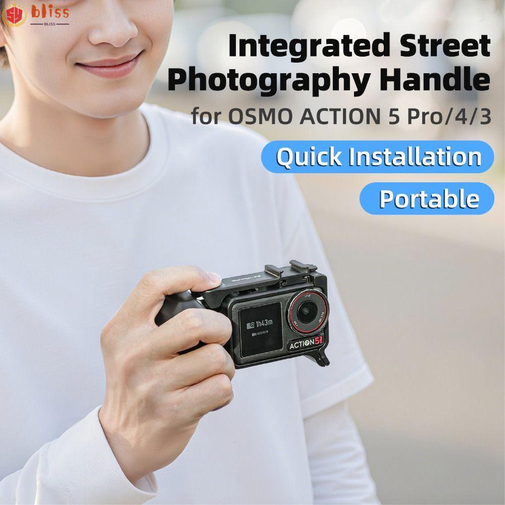 BLLISS Xplorer Grip Kit กรอบรูปกล้อง, ที่จับกล้องพลาสติกแบบปลดเร็ว, พร้อมรองเท้าเย็นปุ่มชัตเตอร์น้ํา