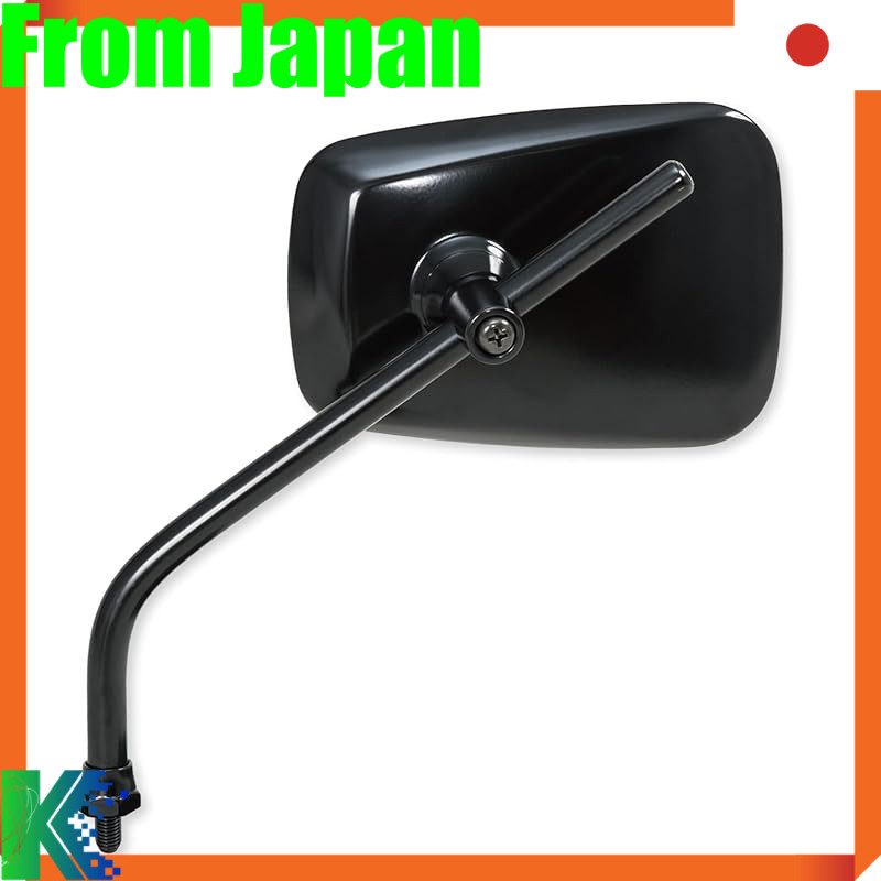 Tanax Bike Mirror Napoleon A-Zet Mirror Black Universal Left and Right 8mm Right-Hand Thread AZ-104-