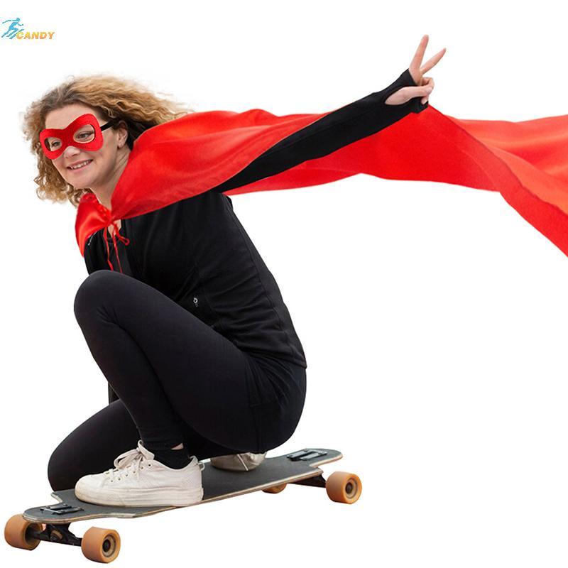 NDY Capeและหน้ากากสำหรับผู้ใหญ่ เครื่องแต่งกายซูเปอร์ฮีโร่สำหรับฮาโลวีนและงานปาร์ตี้