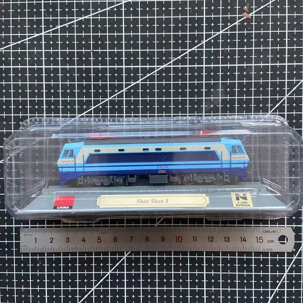 โมเดลรถรถไฟโลกขนาด 1/160 Track N Scale Shinkansen Shaoshan 8 เครื่องประดับ 2