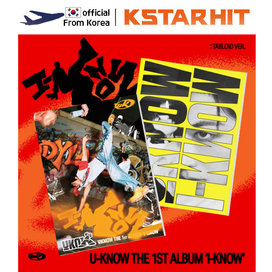 (Tabloid Ver.) U-Know - I-KNOW (1st Full Album)