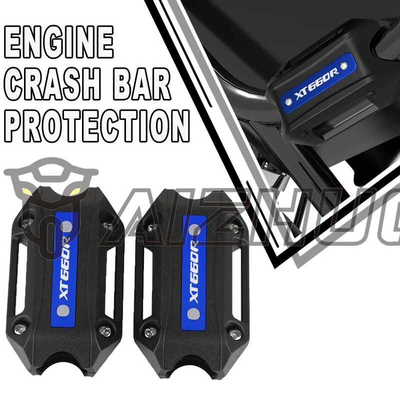 รถจักรยานยนต์ 25 มม.XT 660 สําหรับ YAMAHA XT660R XT660X XT660XR XT660 R/X/XR ดัดแปลง Crash Bar กันชน