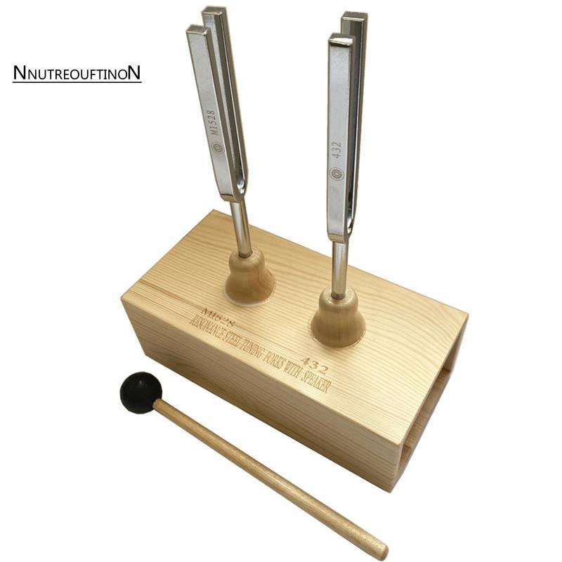 [ขายร้อน N]ส้อมปรับแต่ง Diapason ถ่วงน้ําหนัก 432Hz 528Hz สําหรับการปรับแต่ง Resonance- Tuning Fork 