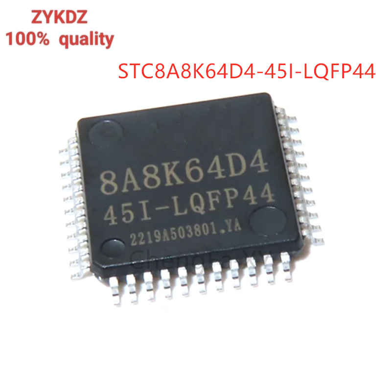 1PCS STC8A8K64D4-45I-LQFP44 STC8A8K64D4 8A8K64D4 ในสต็อก LQFP44