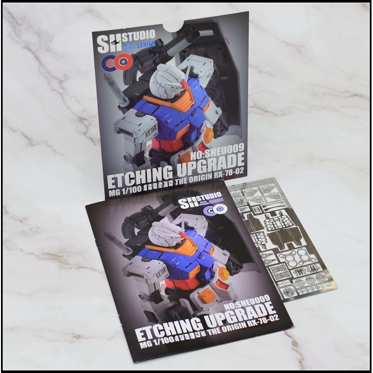 SH STUDIO MG 1/100 GTO THE ORIGIN RX-78-2 Etching Parts (ไม่รวมชุด)