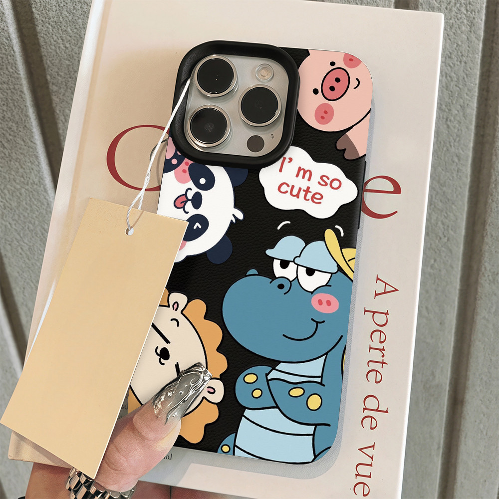 เคสโทรศัพท์ For iPhone 11 13 16 pro max Case iPhone 13 14 15 pro max 12 13 pro max 7 8 Plus SE TPU การ์ตูนน่ารัก INS