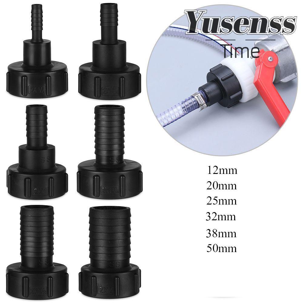 YUSEN IBC อะแดปเตอร์ถังสําหรับ Home Garden Water Connectors Tap Connector การเชื่อมต่อ Outlet ทนทาน