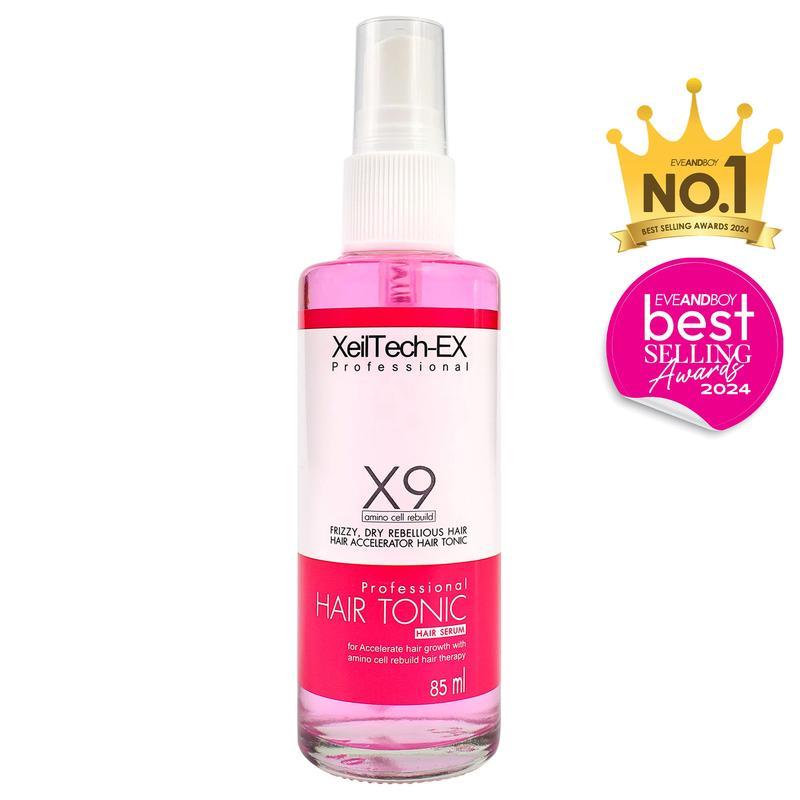 【Phuket Glow SELLER】XEILTECH EX - X9 Amino Cell Rebuild Hai Tonic Hair Serum (85 ml.) สเปรย์บำรุงผม