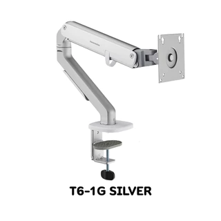 Humanmotion T6-1 ขาตั้งจอมอนิเตอร์ Monitor Arm Modern Single 9kg Monitor Arm สำหรับจอ 17-32"