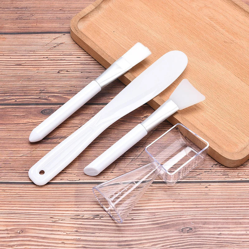 ชุดใบหน้าสําหรับผสมชามหน้ากากสาว Face Care ชุดเครื่องมือผู้หญิงแต่งหน้าอุปกรณ์ความงาม Wicks EG5D