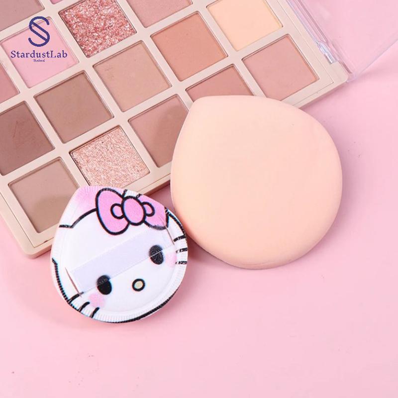 StardustLab Sanrio แต่งหน้าฟองน้ําพัฟชนิดบรรจุกล่องน่ารัก Hello Kitty แต่งหน้าคอนซีลเลอร์ Super Soft