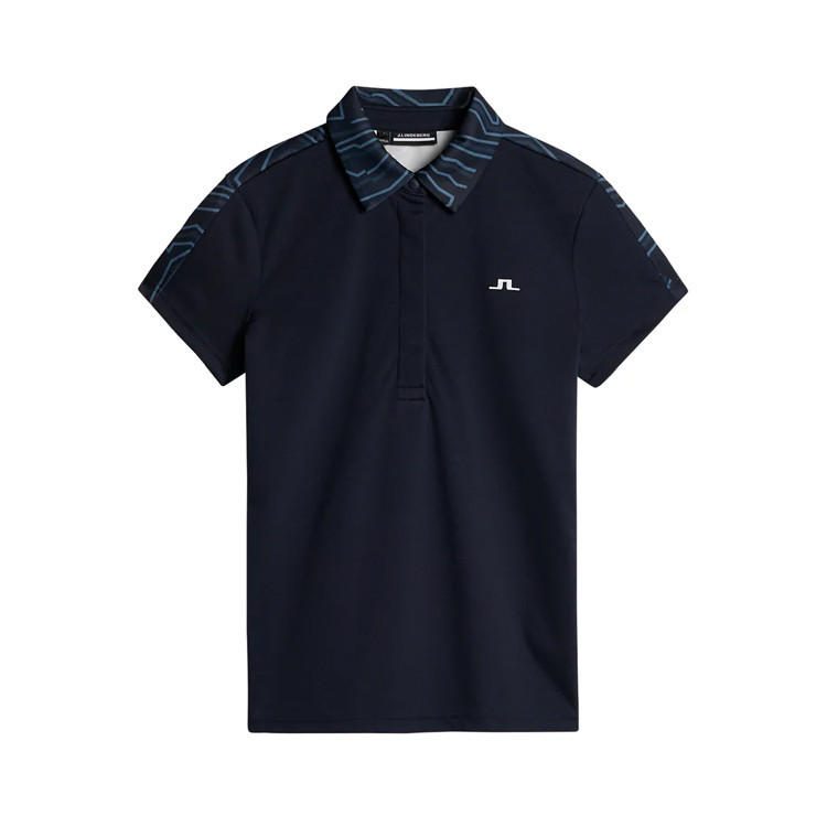 โปโลผู้หญิง J.Lindeberg Cara (6855 JL สีกรมท่า)