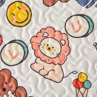 แผ่นรองฉี่เด็ก 50*70cm แผ่นรองฉี่ ผ้ายางรองฉี่ แผ่นรองซับที่นอน ผ้านุ่ม รูปแบบการ์ตูนน่ารัก