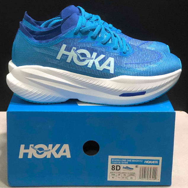 Hoka Mach X2 Sports Shoes รองเท้าวิ่ง Clifton 10 สําหรับผู้ชายและผู้หญิง 1155119-SYMR B3VW