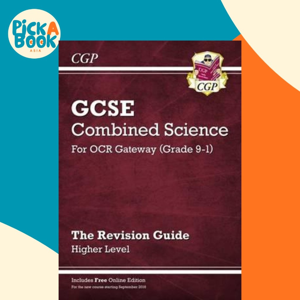 วิทยาศาสตร์รวมเกรด 9-1 GCSE: OCR Gateway Revision Guide with Online Edition - H โดย CGP Books (ฉบับส
