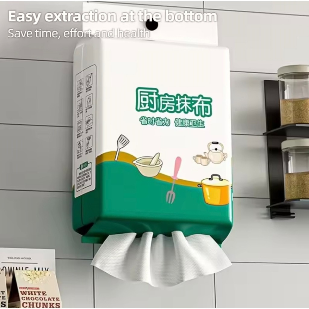 KITCHEN REUSABLE WIPES KITCHEN WIPES KITCHEN WIPES NON-WOVEN CLEANING CLOTHING WASHING DISH CLOTHS T