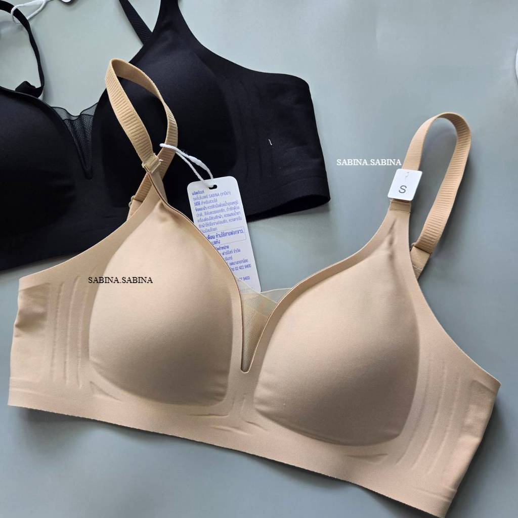 Sabina Habpy Pretty Perfect Level 1 เสื้อชั้นใน ไร้โครง รหัส HBU25004