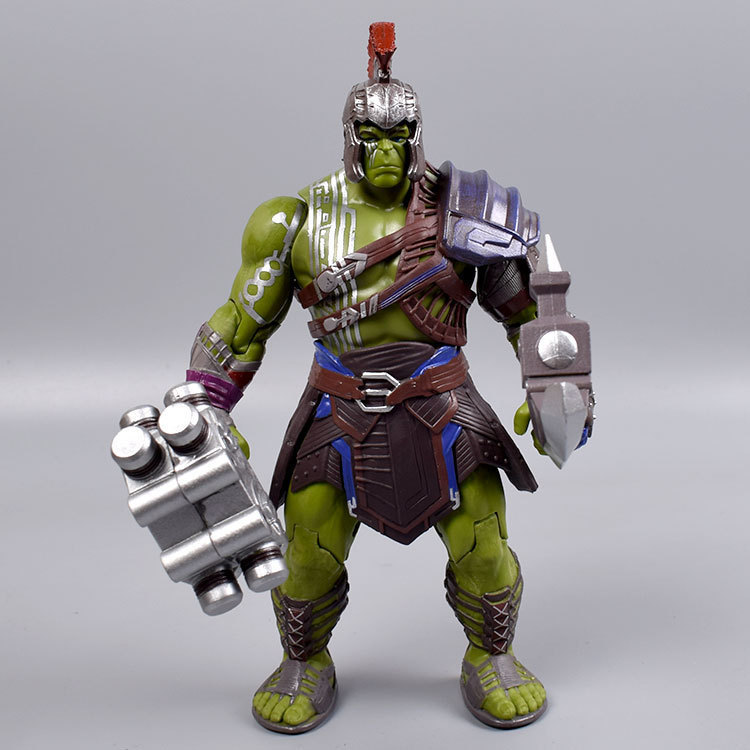 Thor 3 Ragnarok Gladiator Hulk Armor Joint Hands-on ตุ๊กตาเครื่องประดับ