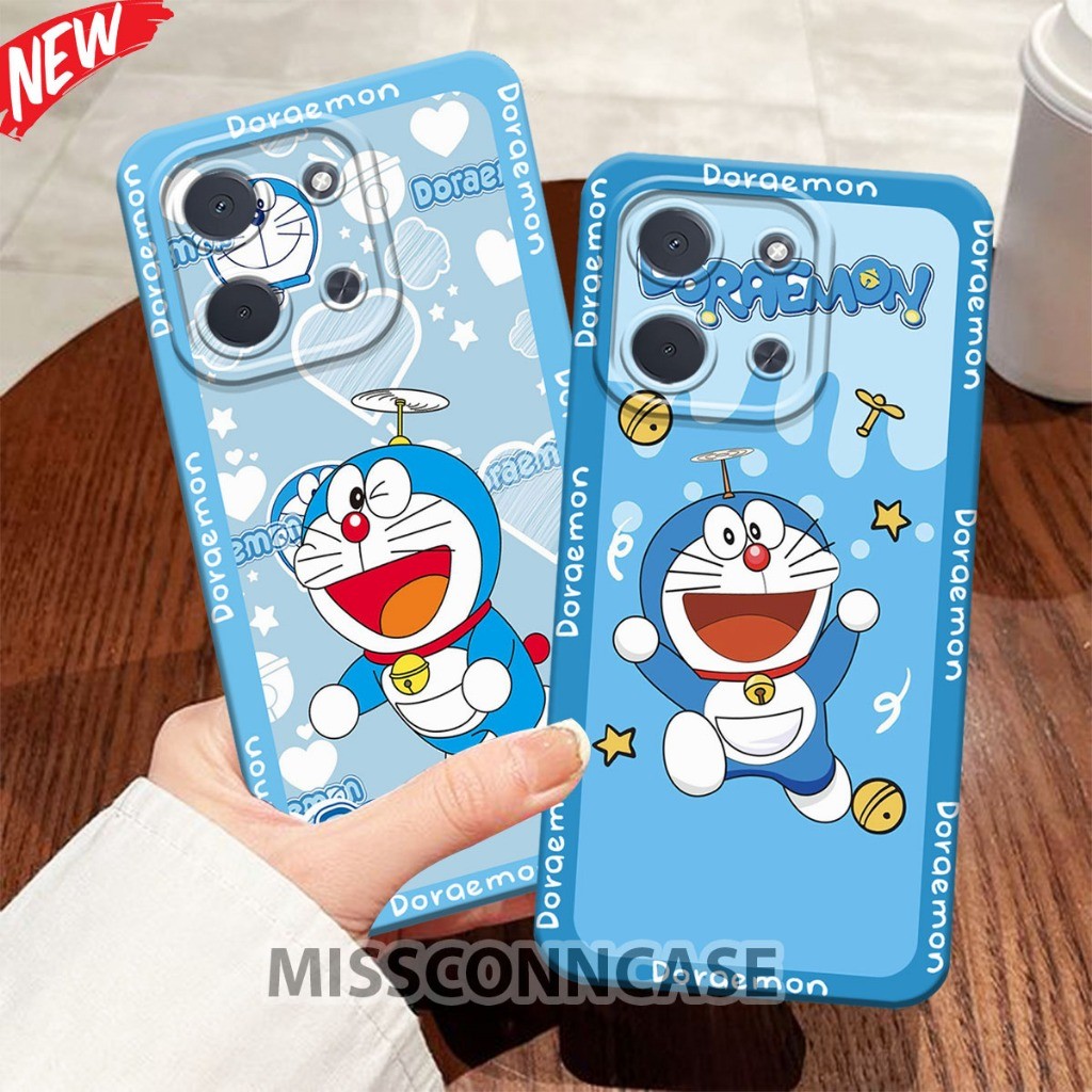 REDMI 15C Softcase Case - POCO C85 4G 2025 ล่าสุด 2025 - Cartoon Motif Casing D0ra3m0n Frame - เคสซิ
