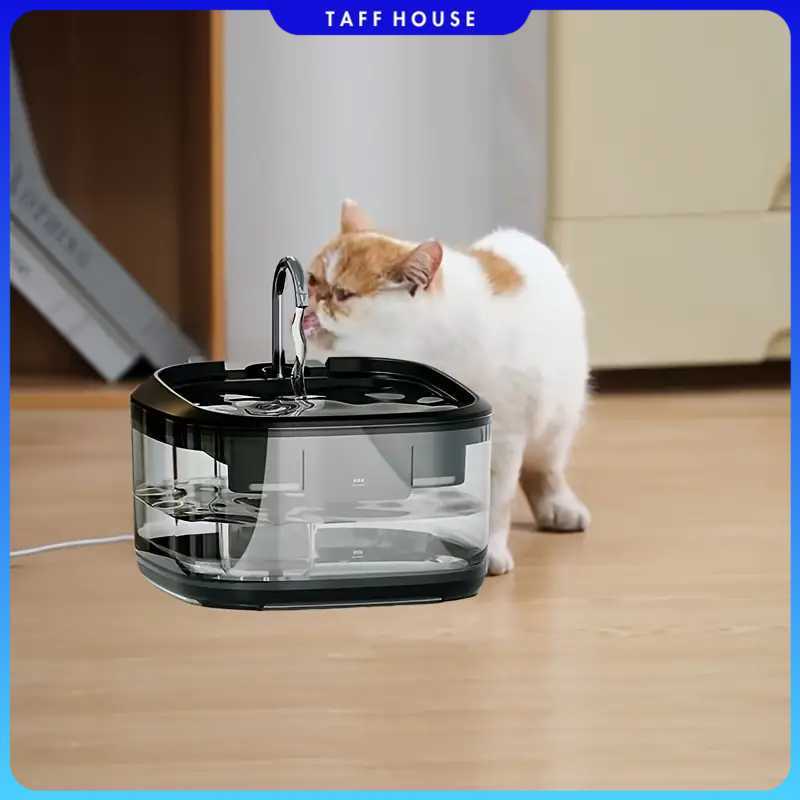 WOEPETS น้ําพุตู้น้ําสําหรับแมวและสุนัข 4.5L - FT500-03