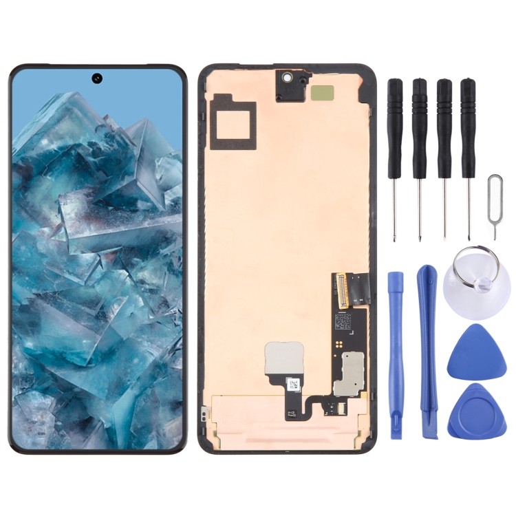 โรงงานโดยตรงขายสําหรับ Google Pixel 8 Pro GC3VE G1MNW AMOLED หน้าจอ LCD Digitizer Full Assembly กรอบ
