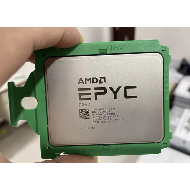 AMD EPYC 7542 CPU โปรเซสเซอร์ 32 แกน 64 ด้าย 2.9GHz Server CPU ซ็อกเก็ต SP3 225W 7002 Series