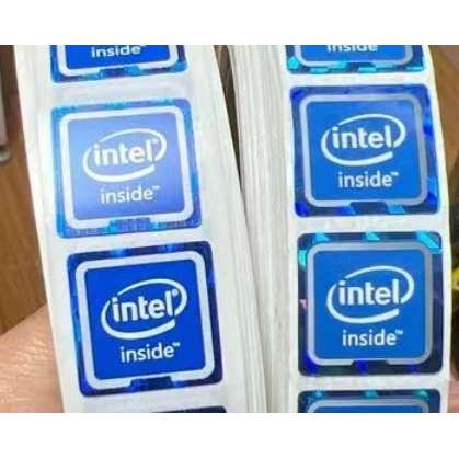 [สติ๊กเกอร์ 2026] Intel Intel CPU Label Sticker core Saiyang ภายใน Intel Label Desktop Laptop Sticke