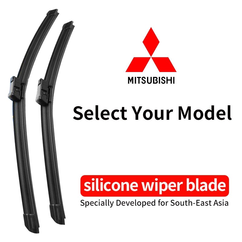 ที่ปัดน้ําฝน Mitsubishi ที่ปัดน้ําฝนซิลิโคน Mitsubishi ที่ปัดน้ําฝนรถยนต์ เศษเพ็กซ์/ปาเจโร/ไตรตัน/มิราจ/แอตต์/สต็อป/แลนเซอร์/เอ็กซ์แพนเดอร์/Outlander/ที่ปัดน้ําฝนรถยนต์