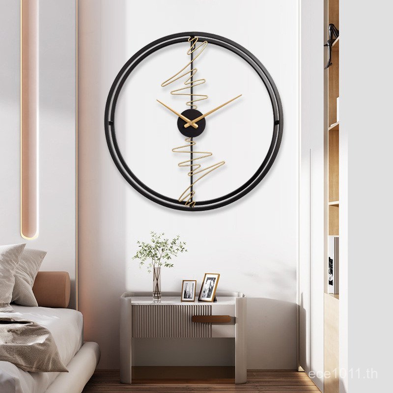 ที่ไม่ซ้ํากันศิลปะ Ultra-Silent Home Improvement Clock Live Room Wall Clock นาฬิกาแขวนห้องนั่งเล่น M