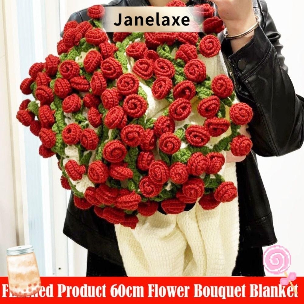 Crochet Flower Bouquet Blanket 60 Cm Geneluxe Suitable As A Gift For Children