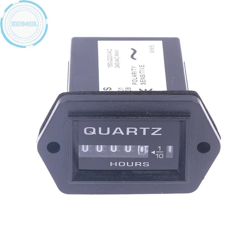 Xo94ol 1PC 6 หลัก 220V AC ชั่วโมง, Complete Sealed Quartz Timer Counter 12v-36v dc ac 110v 220v TH