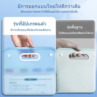 กล่องใส่เอกสาร แฟ้มใส่เอกสาร A4 สำหรับ สำนักงาน โรงเรียน 13 ช่อง จัดเก็บข้อสอบ+เอกสาร ทนทาน